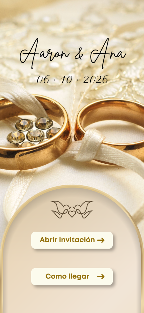 Ejemplo Invitación Boda
