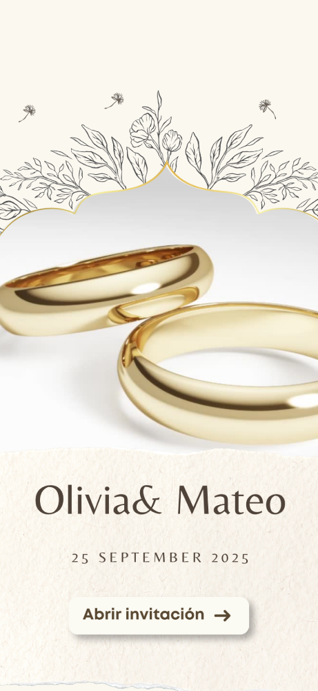 Ejemplo Invitación Boda